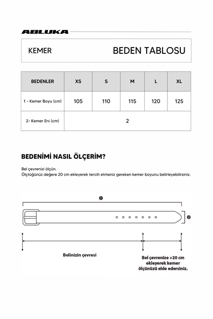 Erkek Elastik Örgü Kemer Siyah