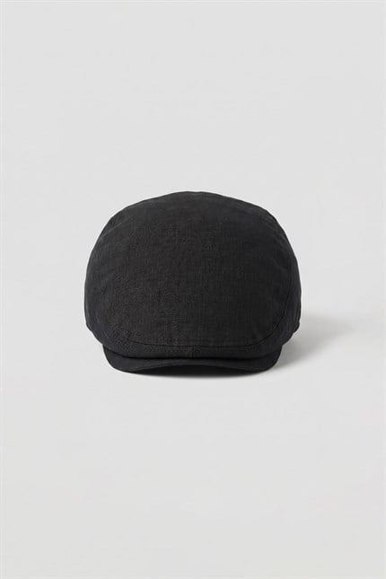 Erkek Kasket Şapka Siyah