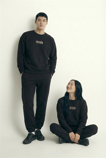 Erkek Oversize Baskılı Premium Sweatshirt Siyah