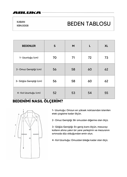 Erkek Oversize Kruvaze Kaban Koyu Gri