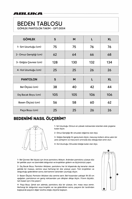 Erkek Oversize Pamuklu Gömlek Pantolon İkili Takım Siyah