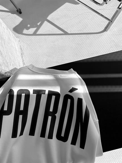 Erkek Oversize Baskılı Premium Sweatshirt Ekru