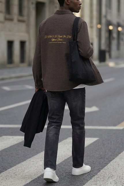 Erkek Regular Fit Basic Jean Pantolon Siyah