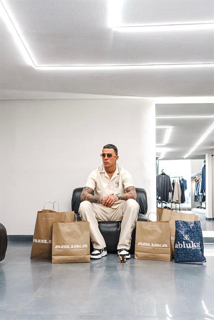 Erkek Relax Fit Keten Görünümlü Nakışlı Gömlek Bej