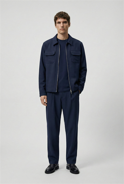 Erkek Relaxed Fit Yeni Nesil Takım Lacivert