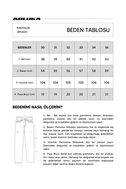 Erkek Relaxed Straight Fit Basic Jean Buz Mavi
