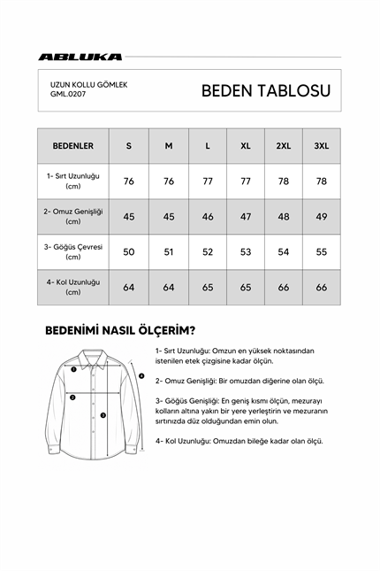 Erkek Slim Fit Pamuk Klasik Yaka Uzun Kollu Gömlek Beyaz