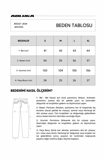 Erkek Süper Baggy Kemer Tokalı Yıkamalı Jean Kahverengi