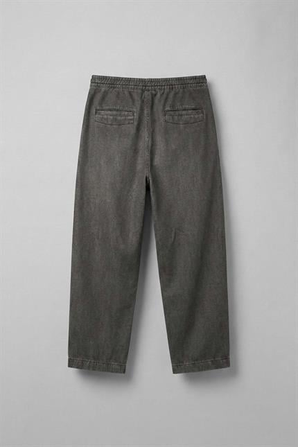 Erkek Süper Baggy Vintage Jogger Pantolon Füme