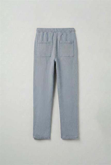 Erkek Yıkamalı Baggy Fit İnce Eşofman Gri