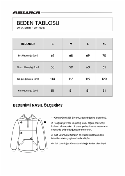 Erkek Oversize Desenli Kapüşonlu Sweatshirt Siyah
