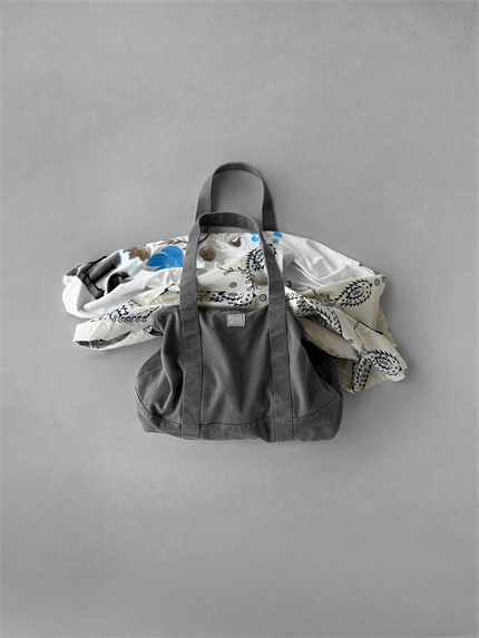 Erkek Oversize Keten Görünümlü Desenli Gömlek Krem