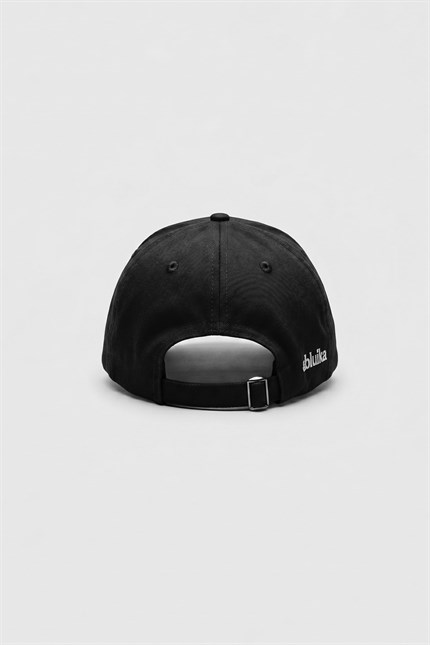 Unisex Essential Signature Nakışlı Beyzbol Şapka Siyah