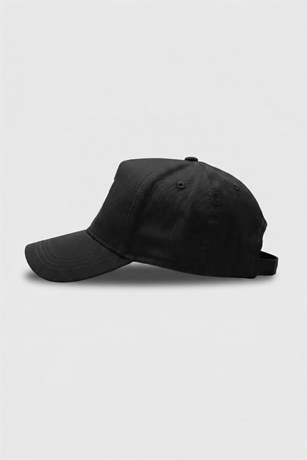 Unisex Essential Signature Nakışlı Beyzbol Şapka Siyah