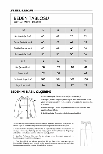 Unisex Oversize Kalın Şardonlu Yıkamalı Eşofman Takımı Kiremit