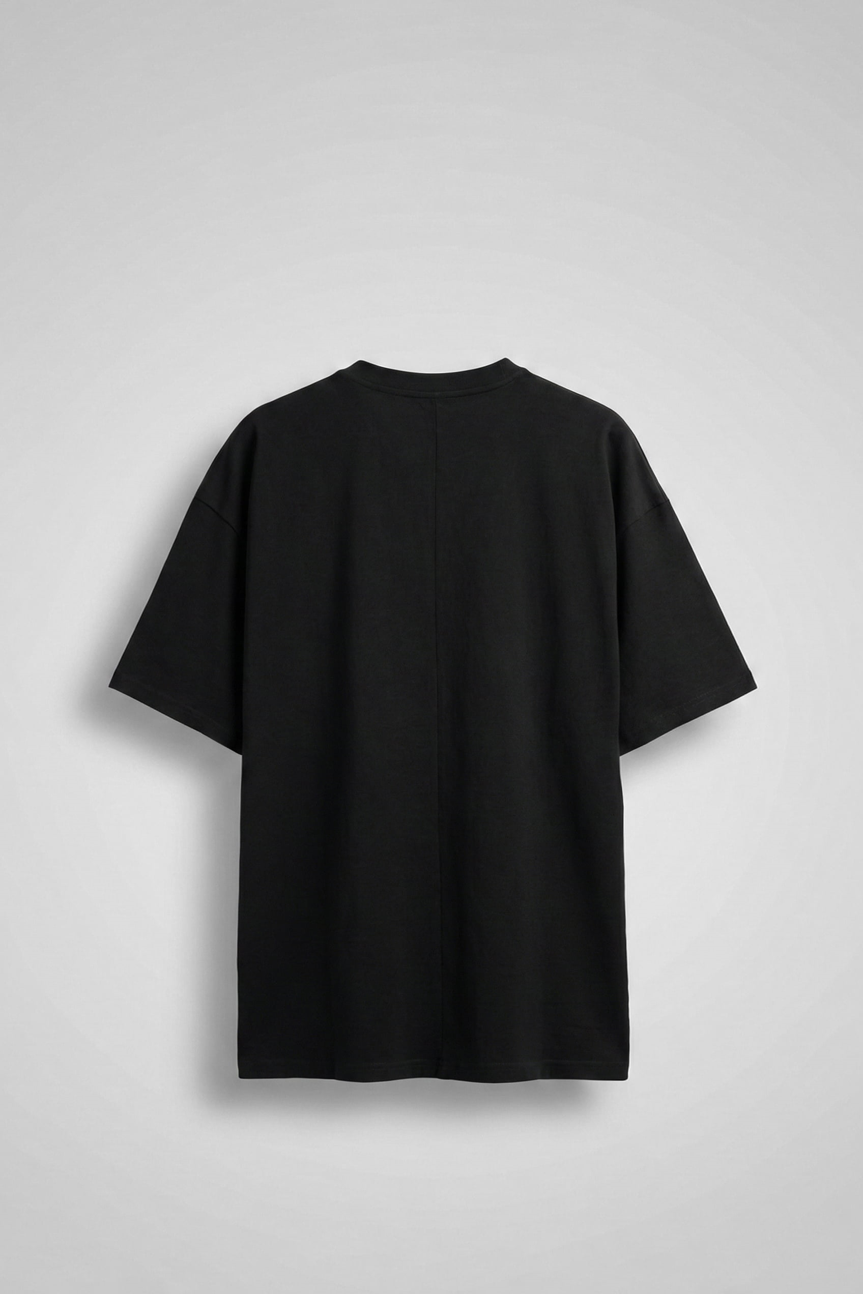 Erkek New York Baskılı Oversize T-Shirt Siyah · 2