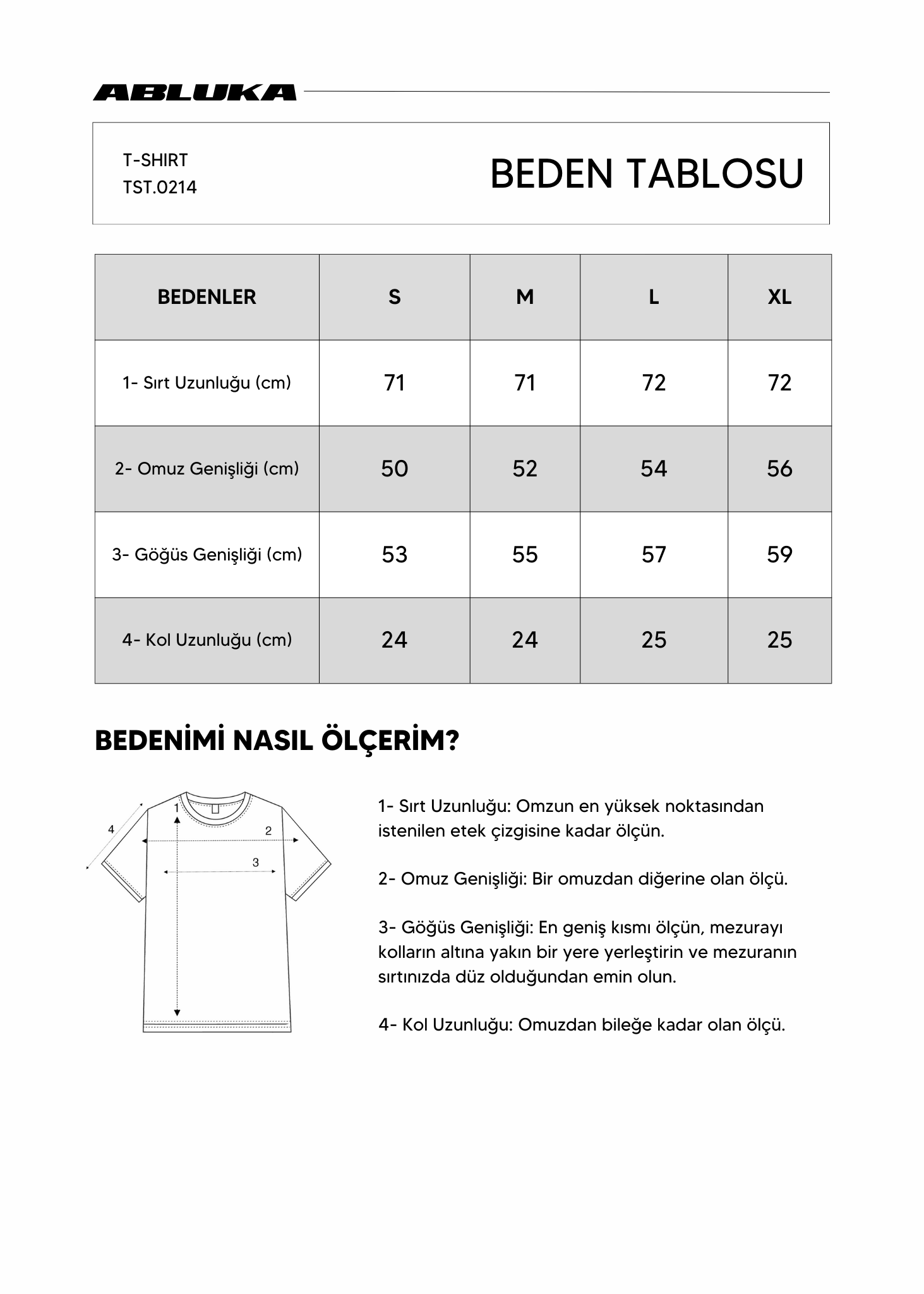 Turuncu Oversize Basic Erkek T-Shirt | Günlük Giyim ABLUKA