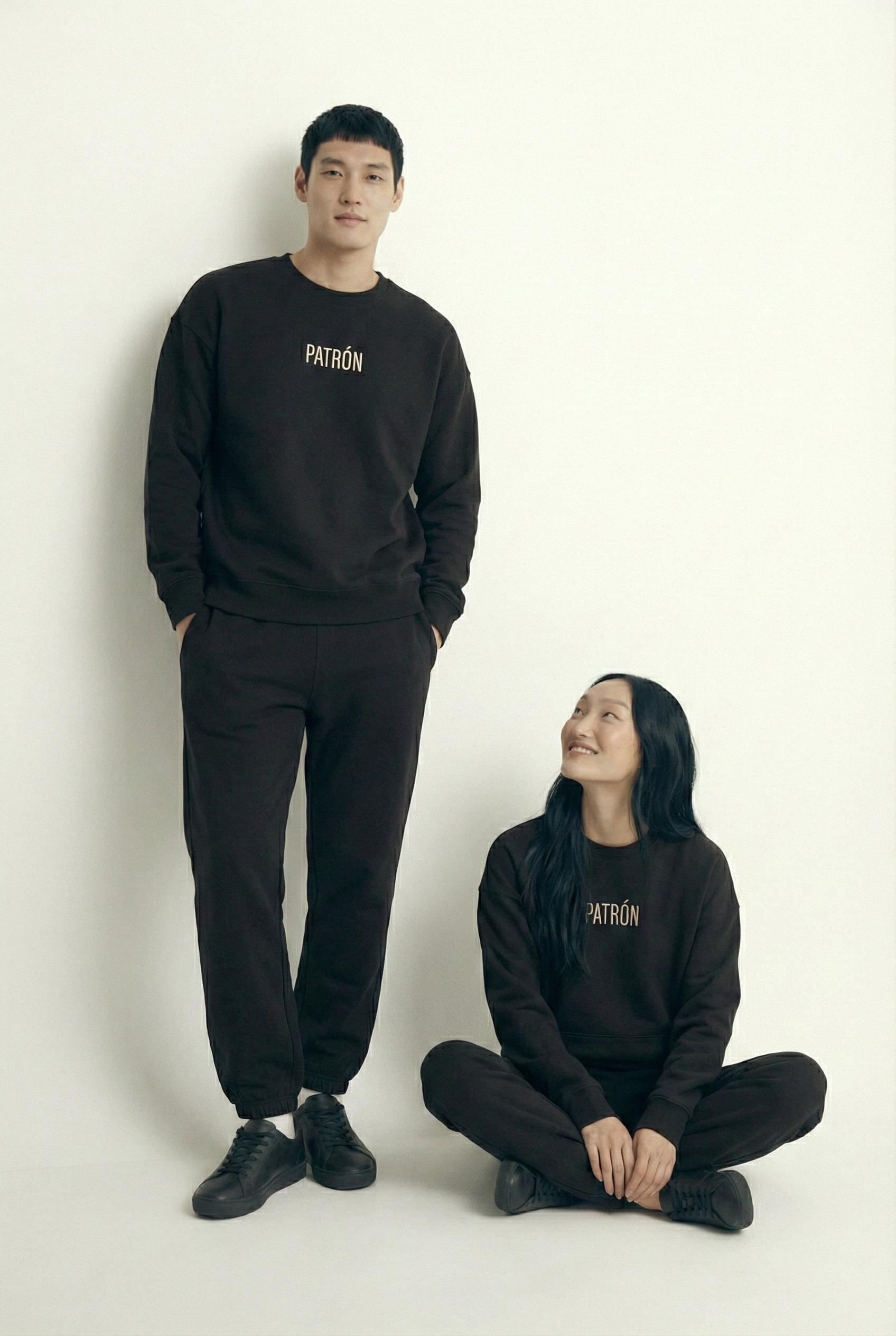 Erkek Oversize Baskılı Premium Sweatshirt Siyah · 5