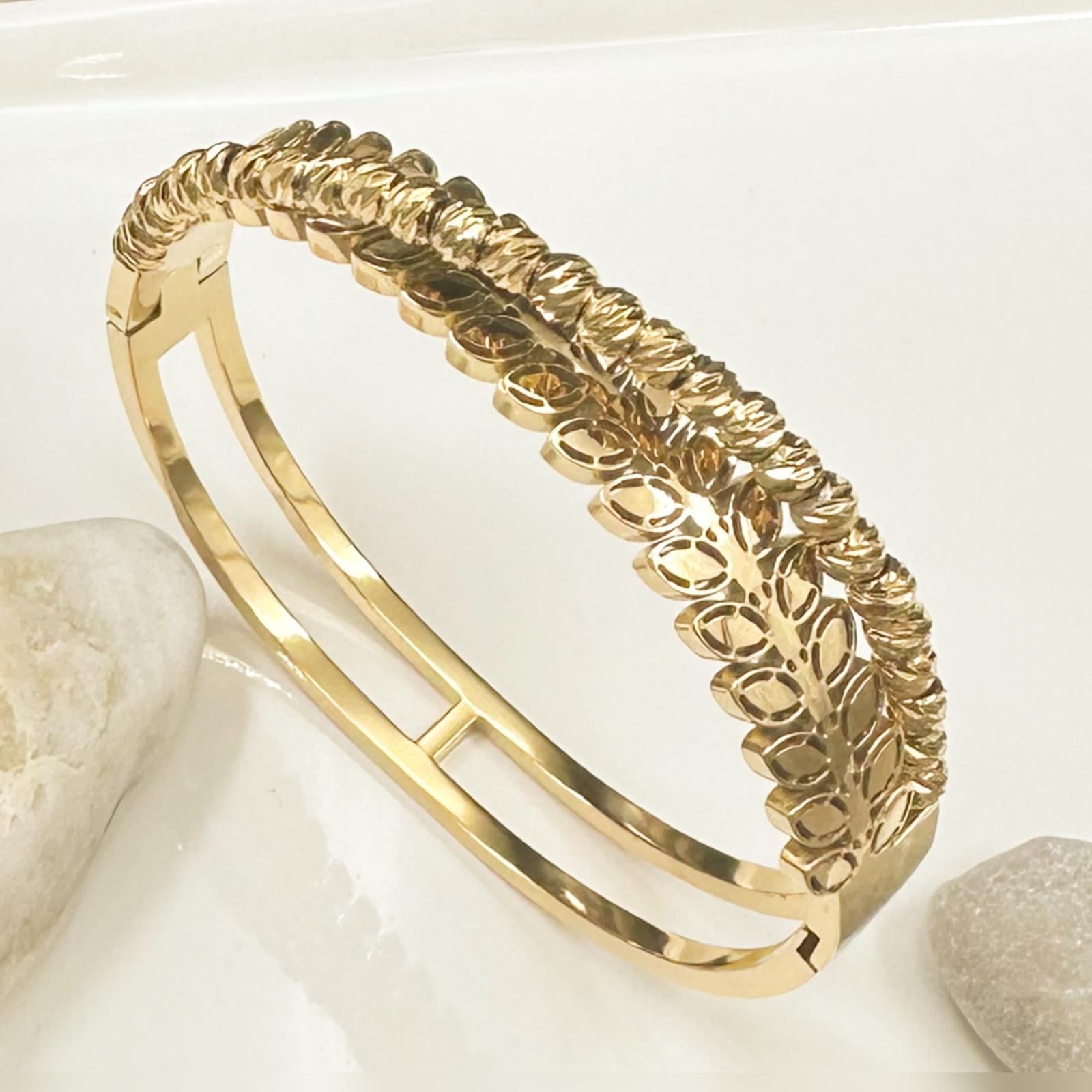 Altın Para Gold Altın Kaplama Çelik Kelepçe