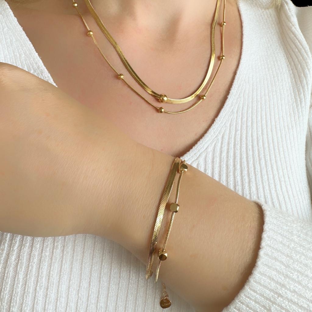 D Model İtalyan Set Altın Kaplama  Çelik Set