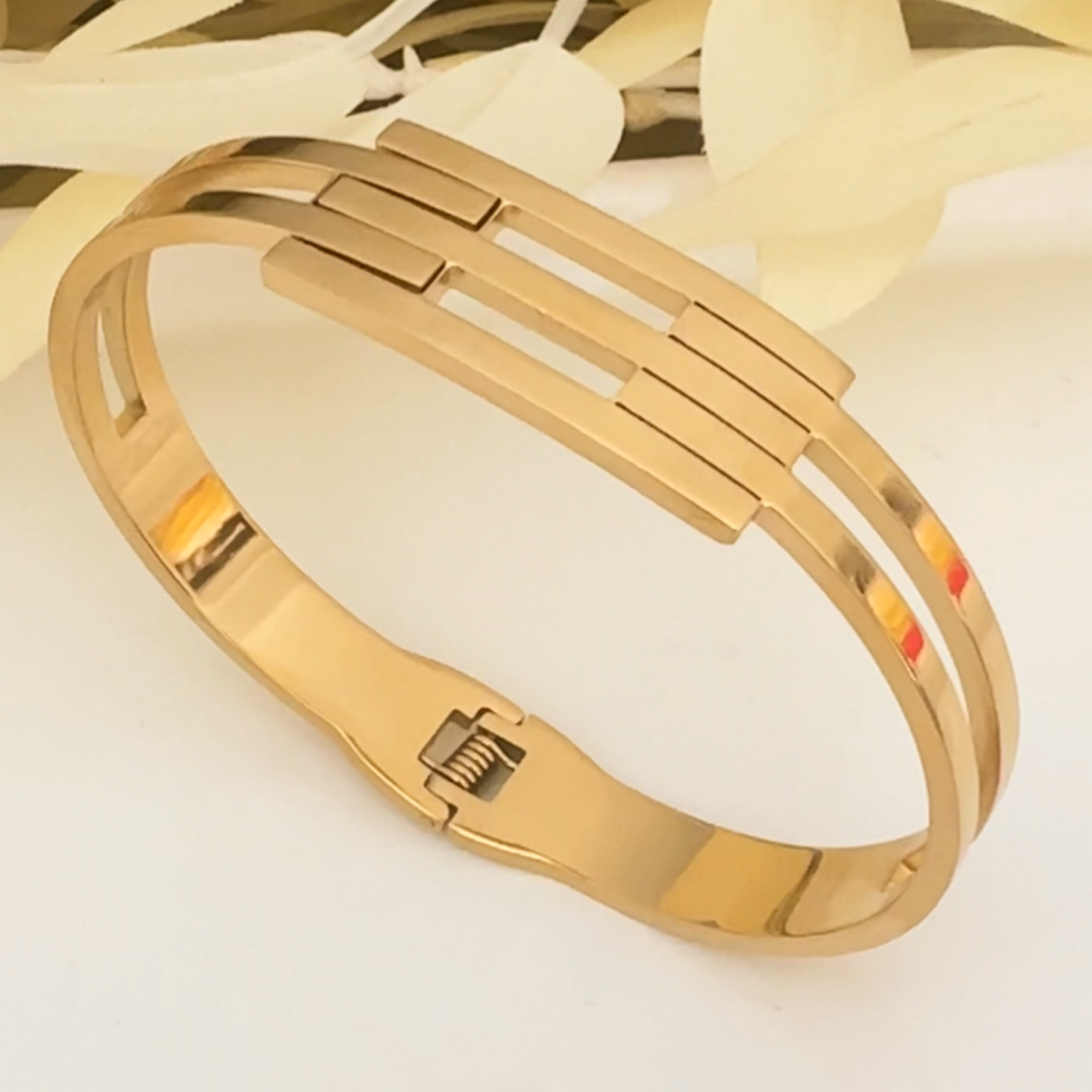 Kaburga Gold Model  Çelik  Kelepçe