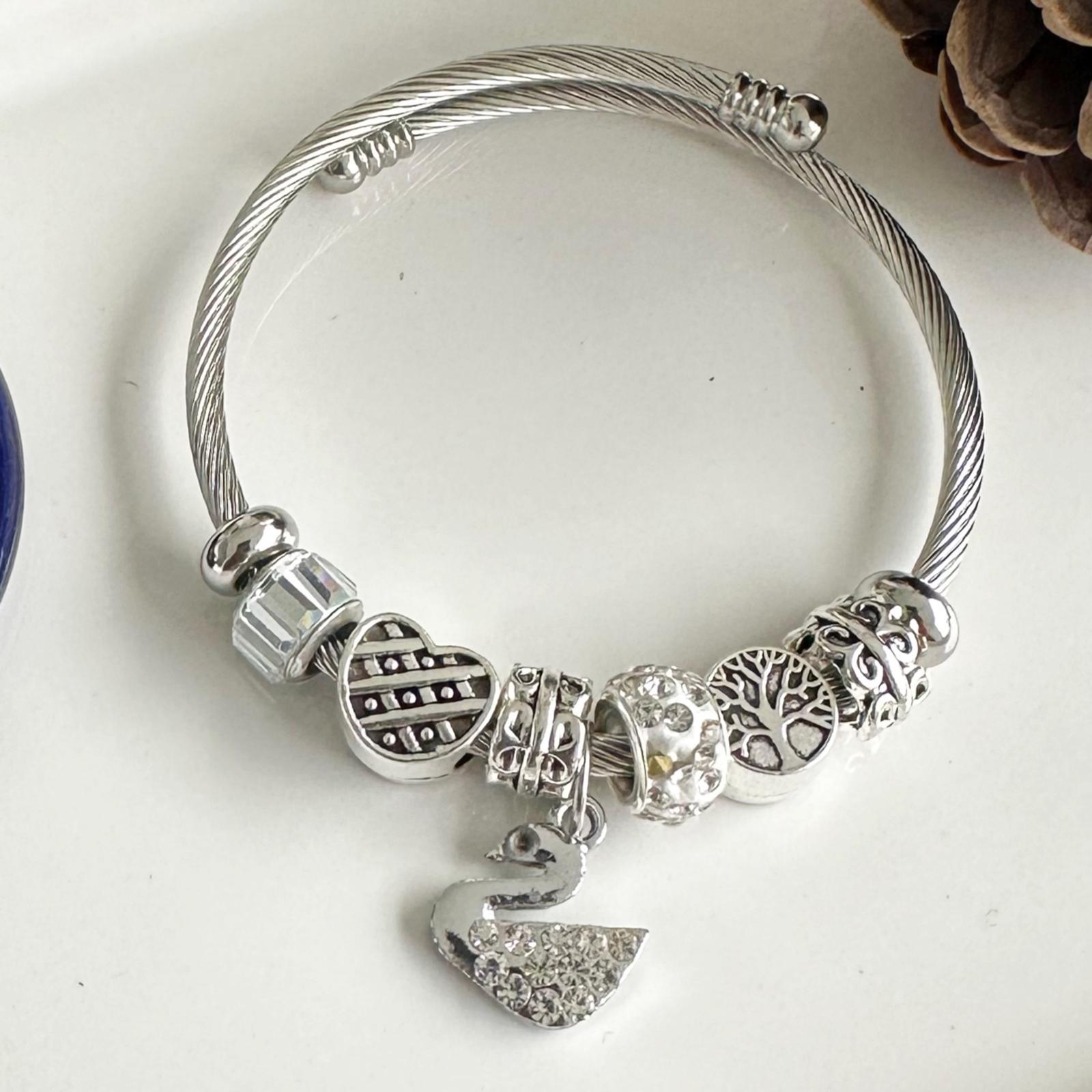 PDR Gümüş 10 Çelik Bileklik