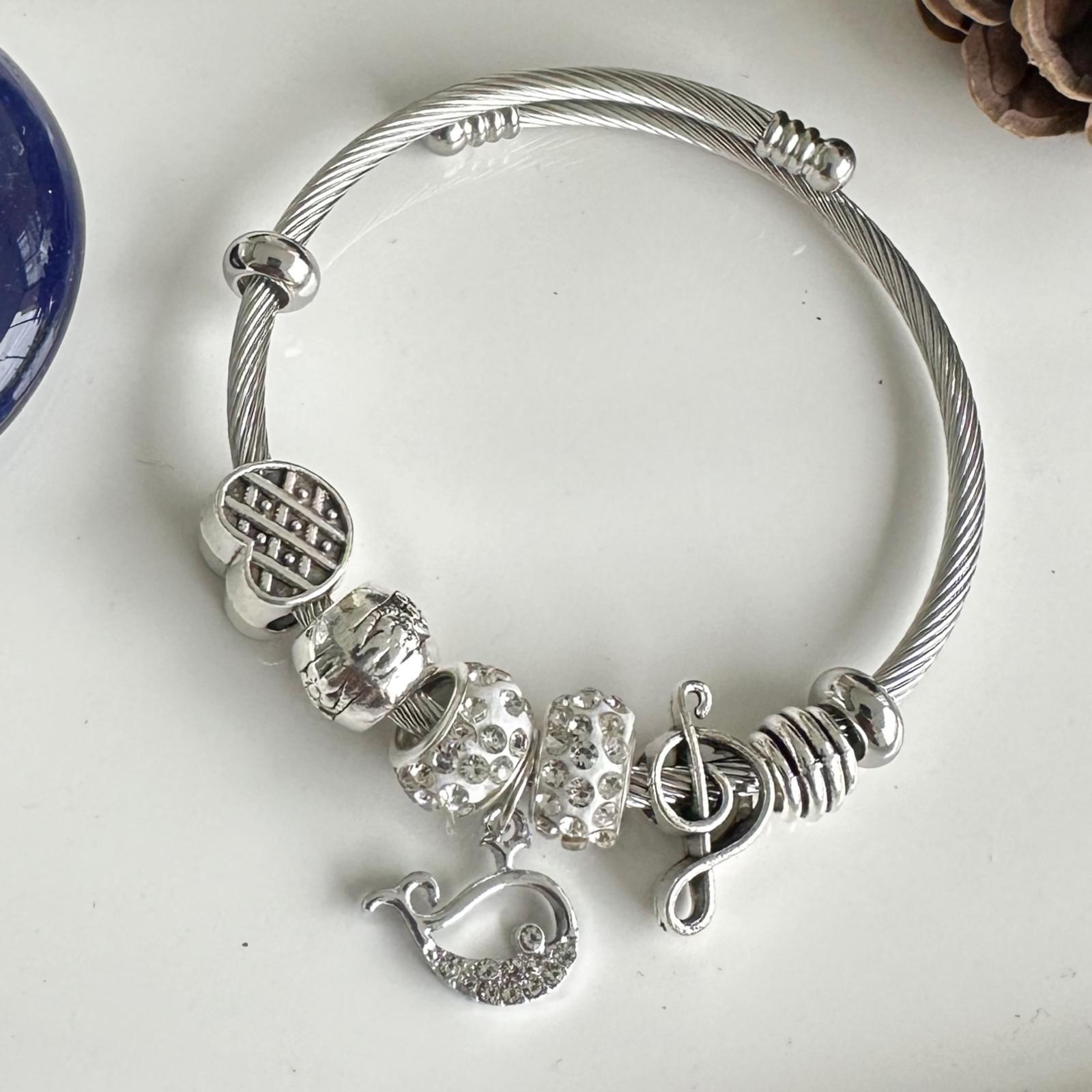 PDR Gümüş 2 Çelik Bileklik