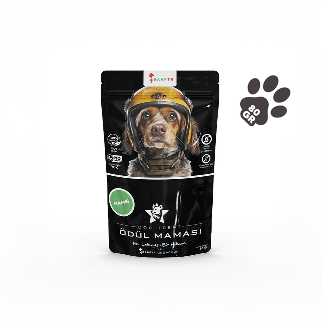 Hamsi Atıştırmalık Ödül Maması 80 GRAM Köpekler İçin