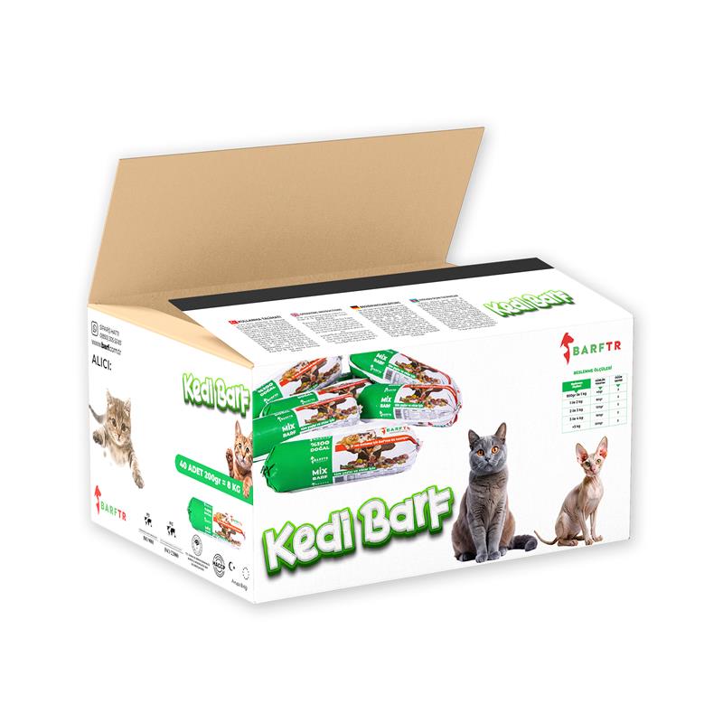 Kedi Barf 8 kg Kedi Maması