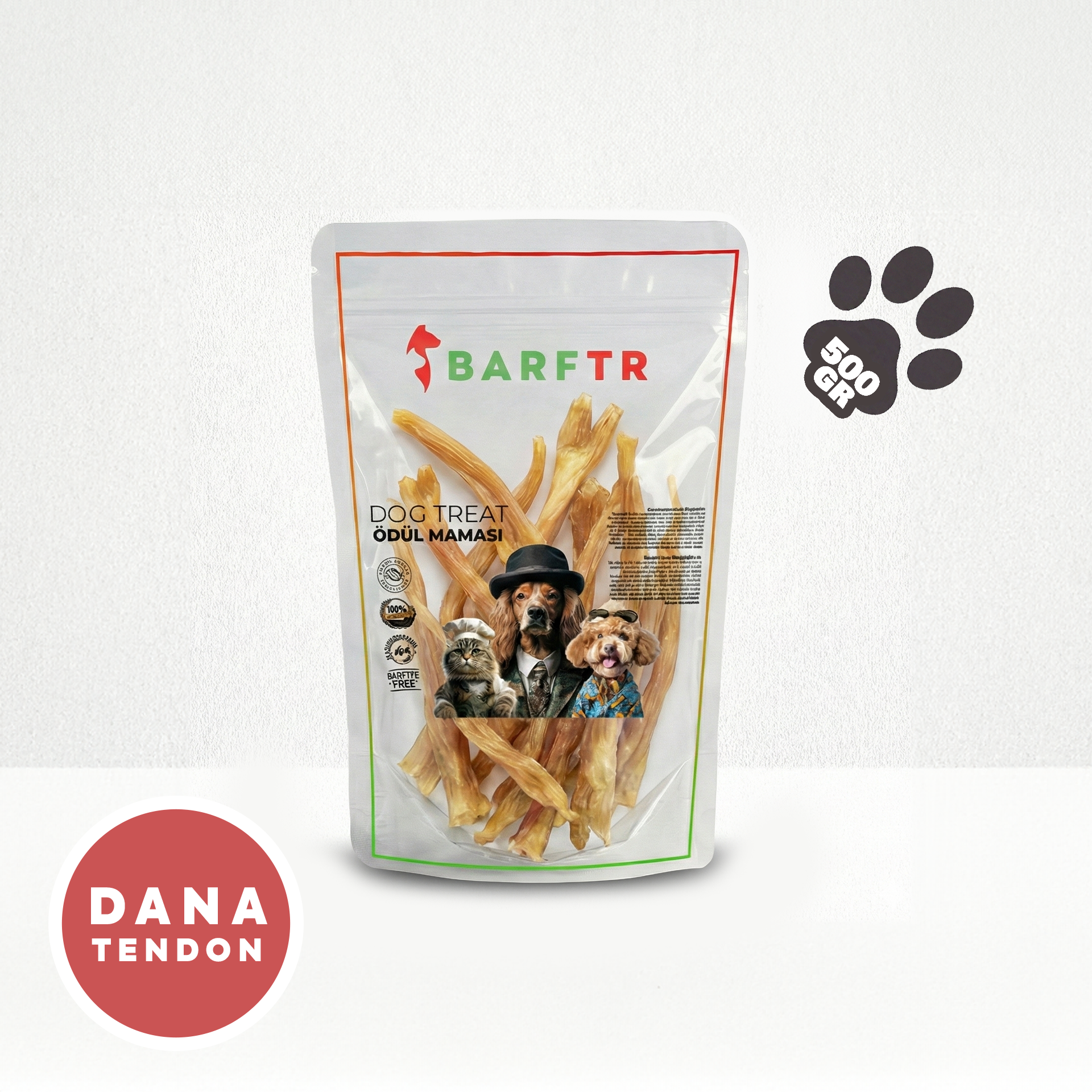 Dana Tendon Çiğnemelik Atıştırmalık Ödül Maması 500 GRAM Köpekler İçin