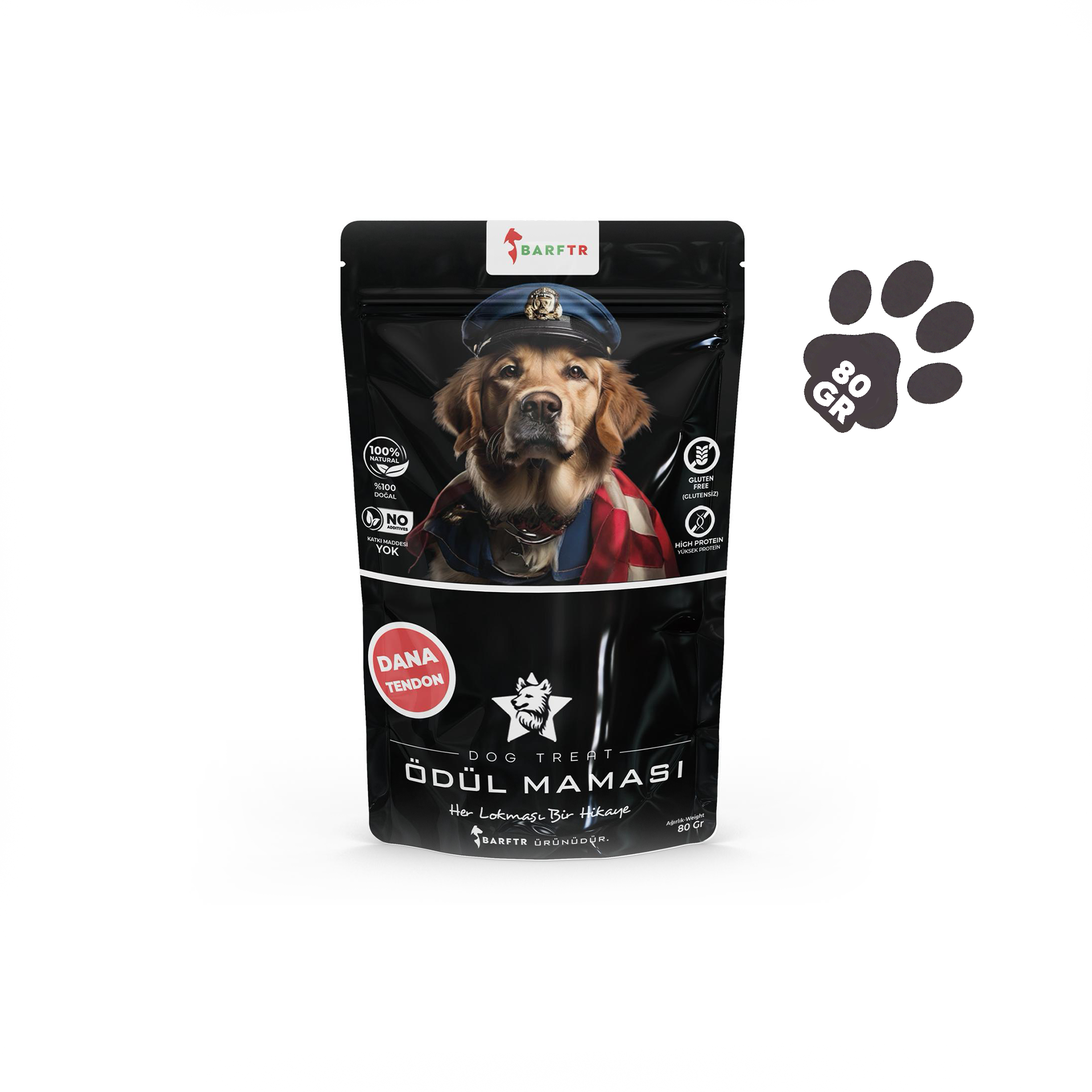 Dana Tendon Çiğnemelik Atıştırmalık Ödül Maması 80 GRAM Köpekler İçin 
