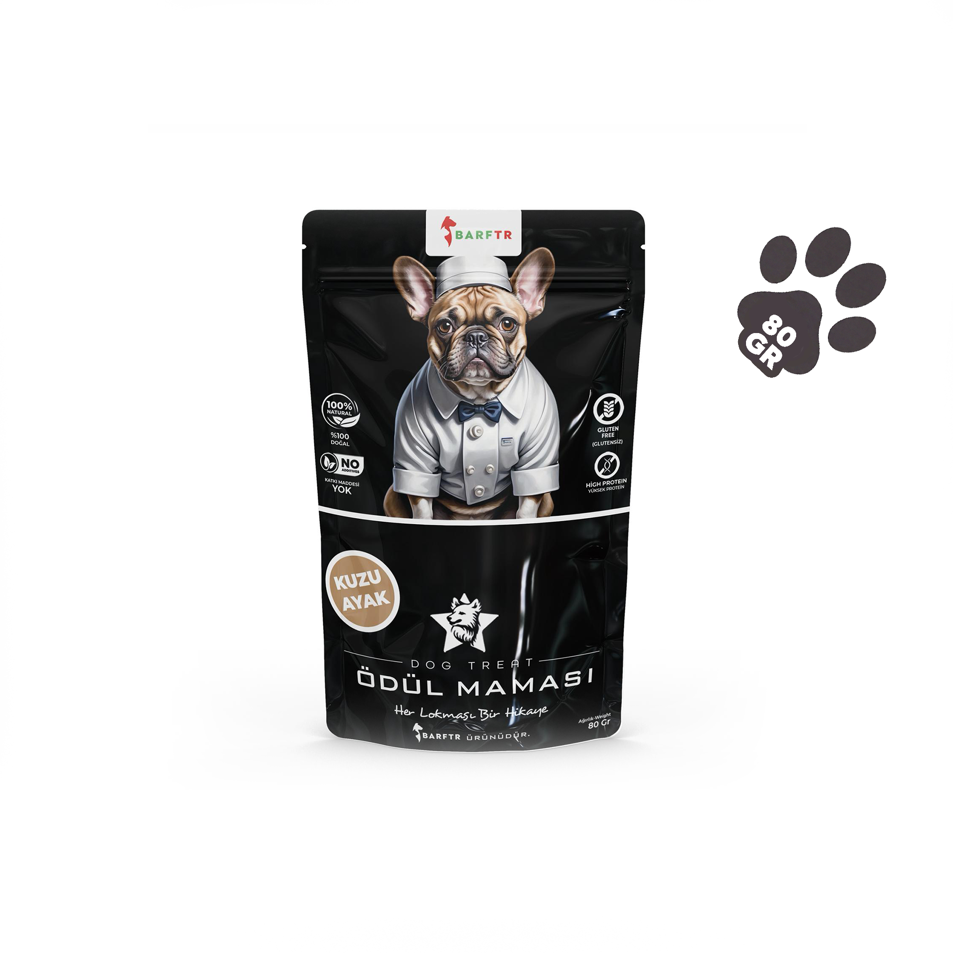 Kuzu Ayak Çinemelik  Ödül Maması 80  GRAM Köpekler İçin