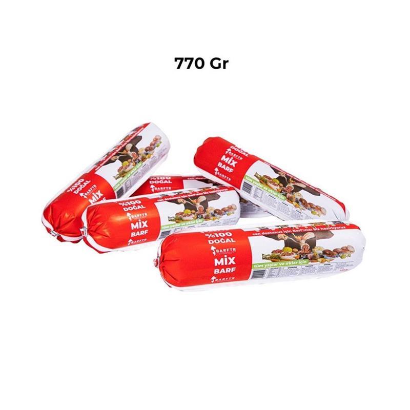 Mix Barf 13 kg Salam Paket Köpek Maması 770 GR Tekli Ambalajlarda