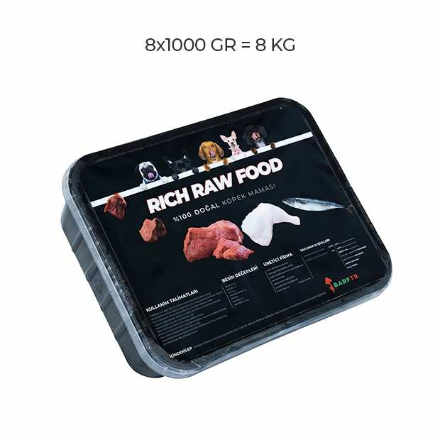 Rıch Raw Food 8 kg Köpek Maması