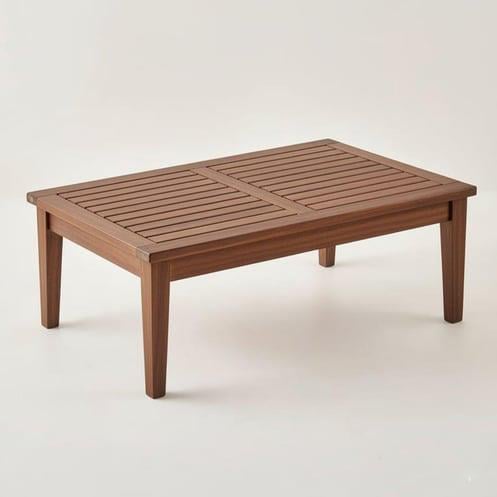 Çengelköy Ahşap Bahçe Balkon Sehpası 70x110 H: 40