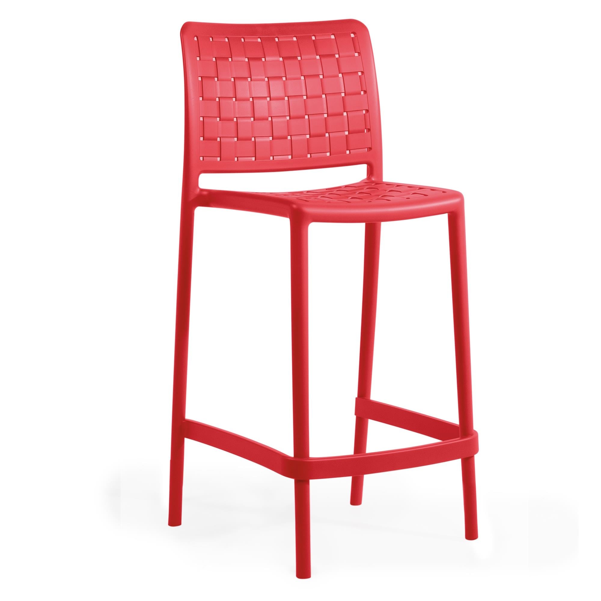 Papatya Fame - S Bar 65 cm Plastik Sandalye Bahçe, Mutfak, Balkon Sandalyesi