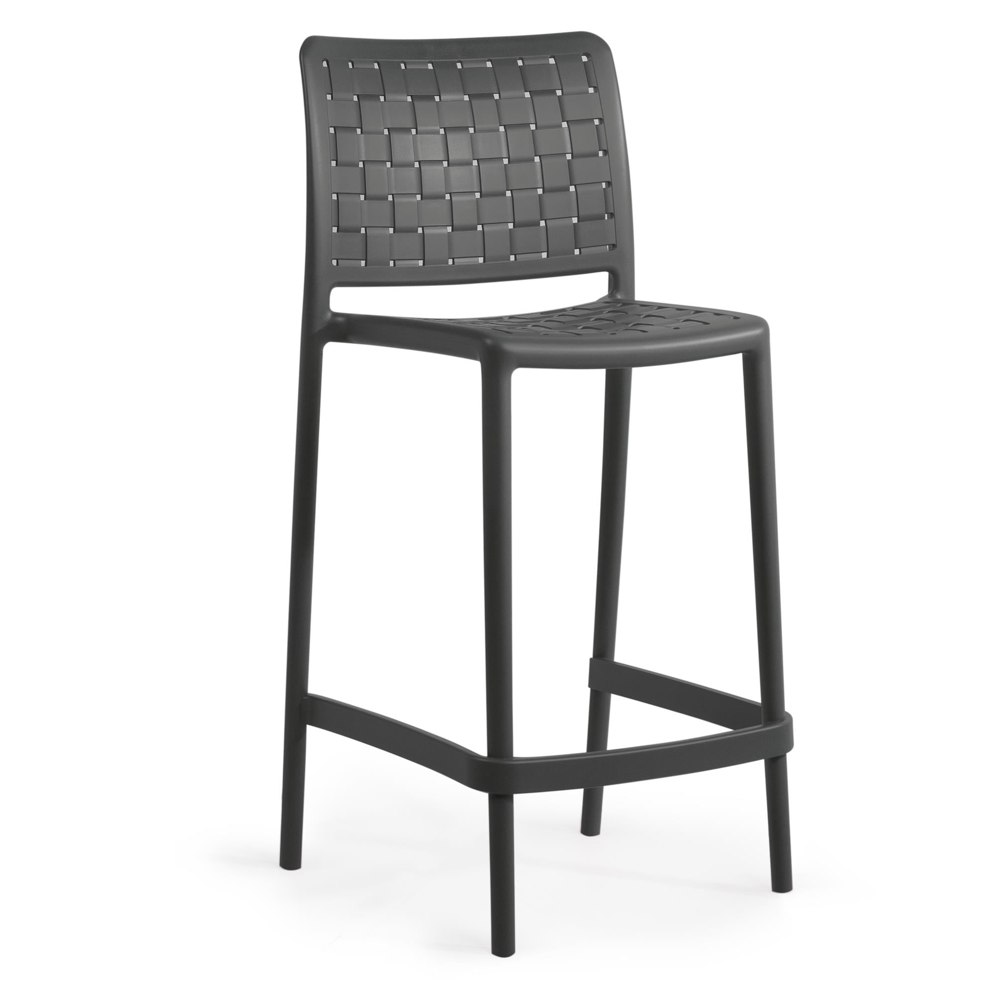 Papatya Fame - S Bar 65 cm Plastik Sandalye Bahçe, Mutfak, Balkon Sandalyesi