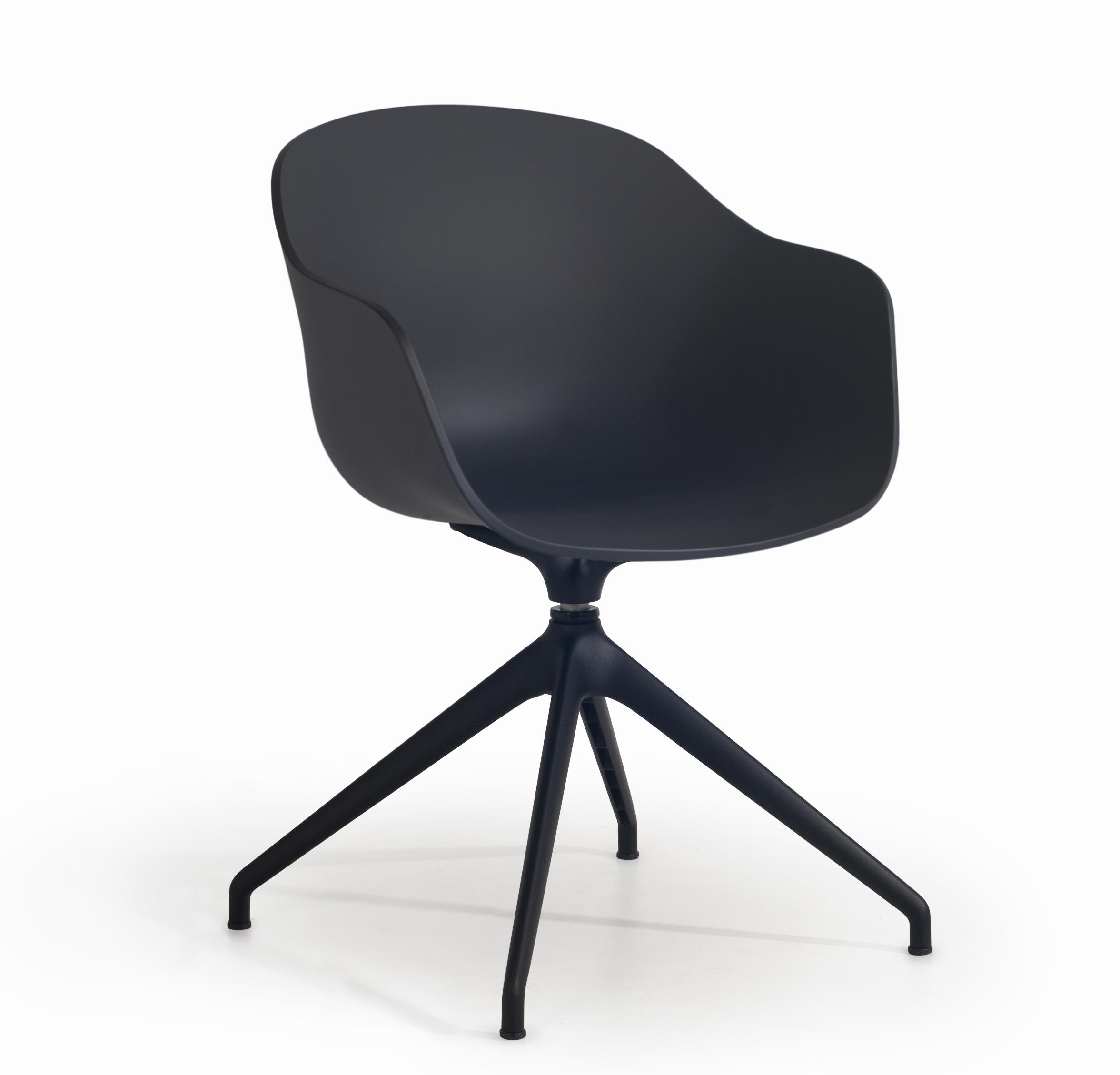 Papatya Globe-K Swivel Koltuk | Metal Ayak - Plastik Oturum | Ev, Ofis Koltuğu