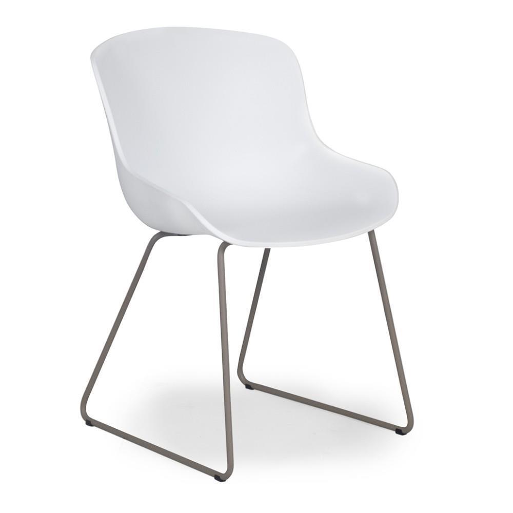 Papatya Globe-K Sled Soft Koltuk | Metal Ayak - Kumaş Kaplama | Ev, Ofis, Bahçe Koltuğu