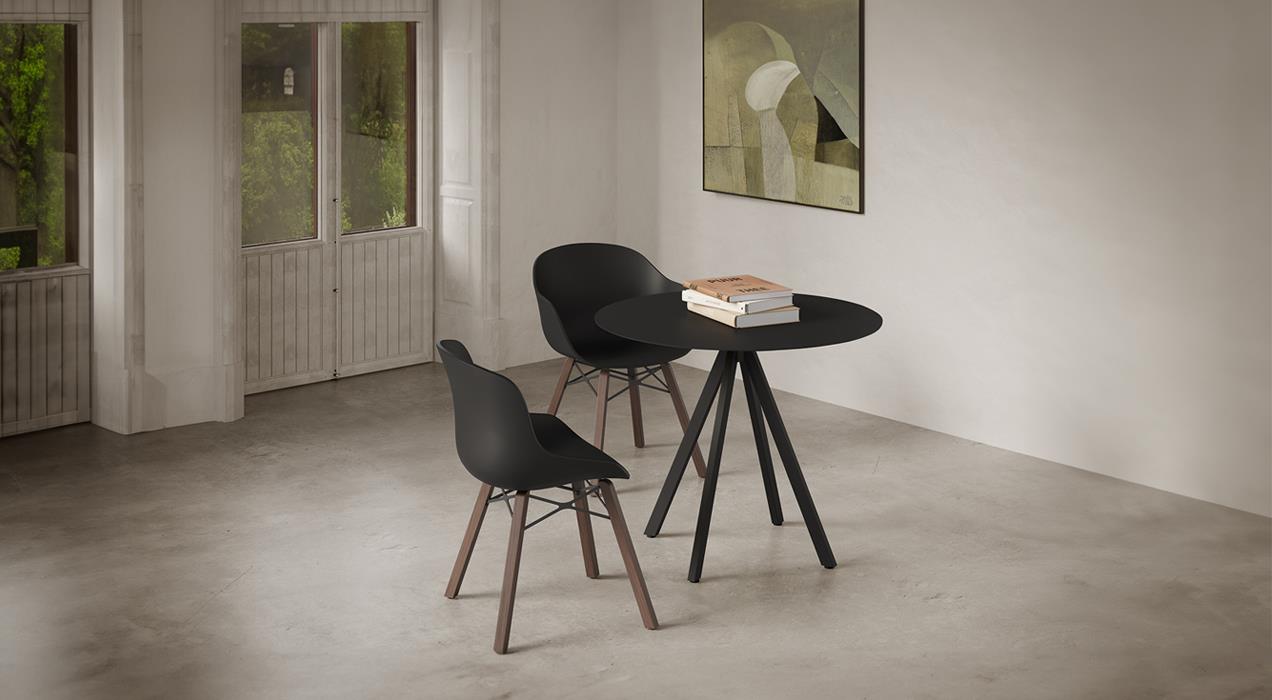 Papatya Globe-S Swivel Soft Sandalye | Metal Ayak - Plastik Oturum | Ev, Ofis Sandalye