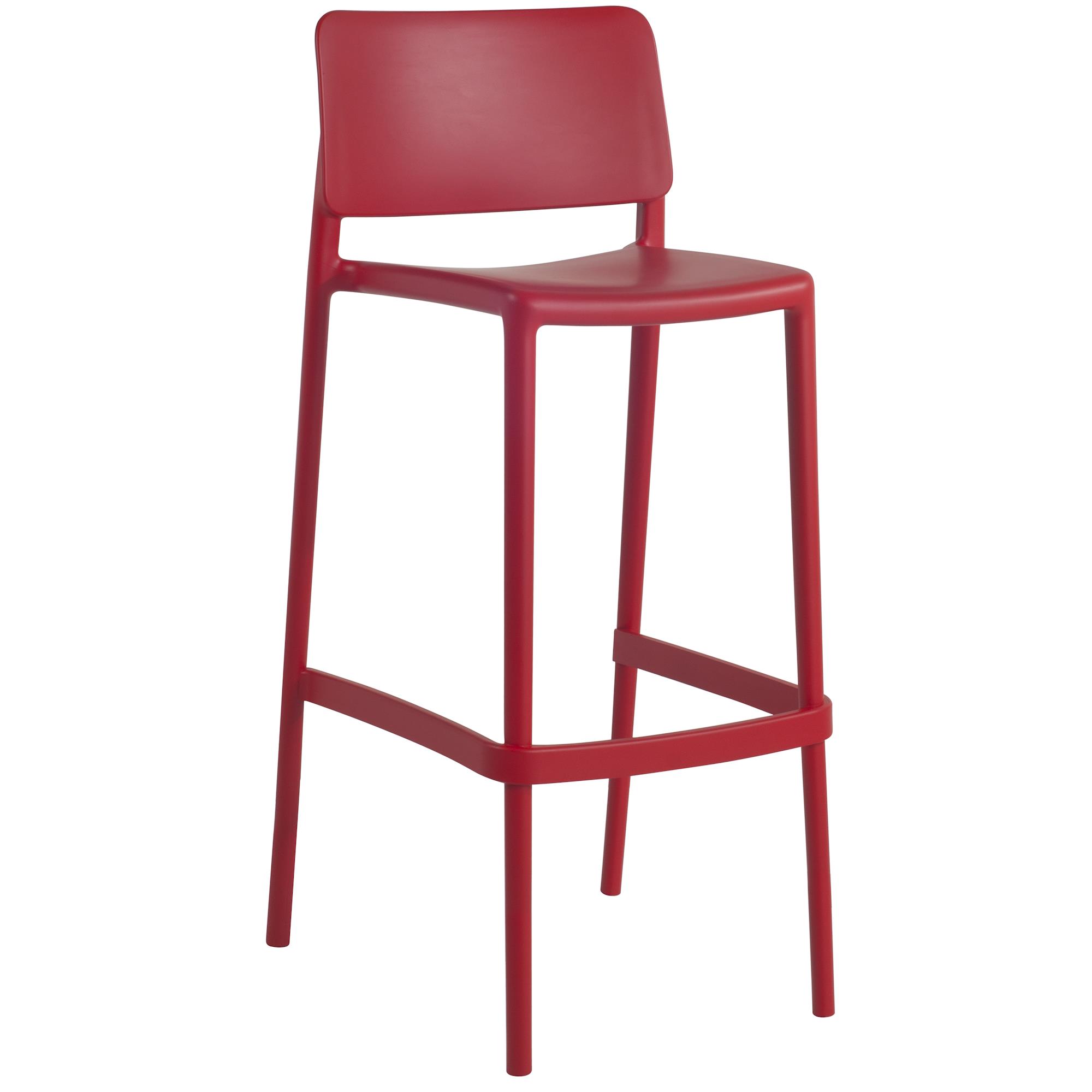 Papatya Joy-S Bar 75 cm Plastik Bar Sandalyesi
