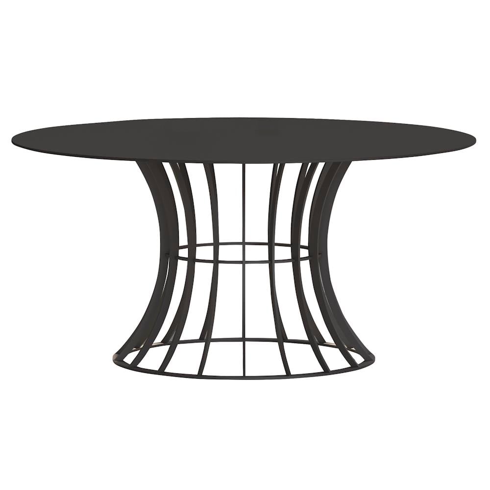 Papatya Onıx Masa - Compact Tabla & Metal Ayak