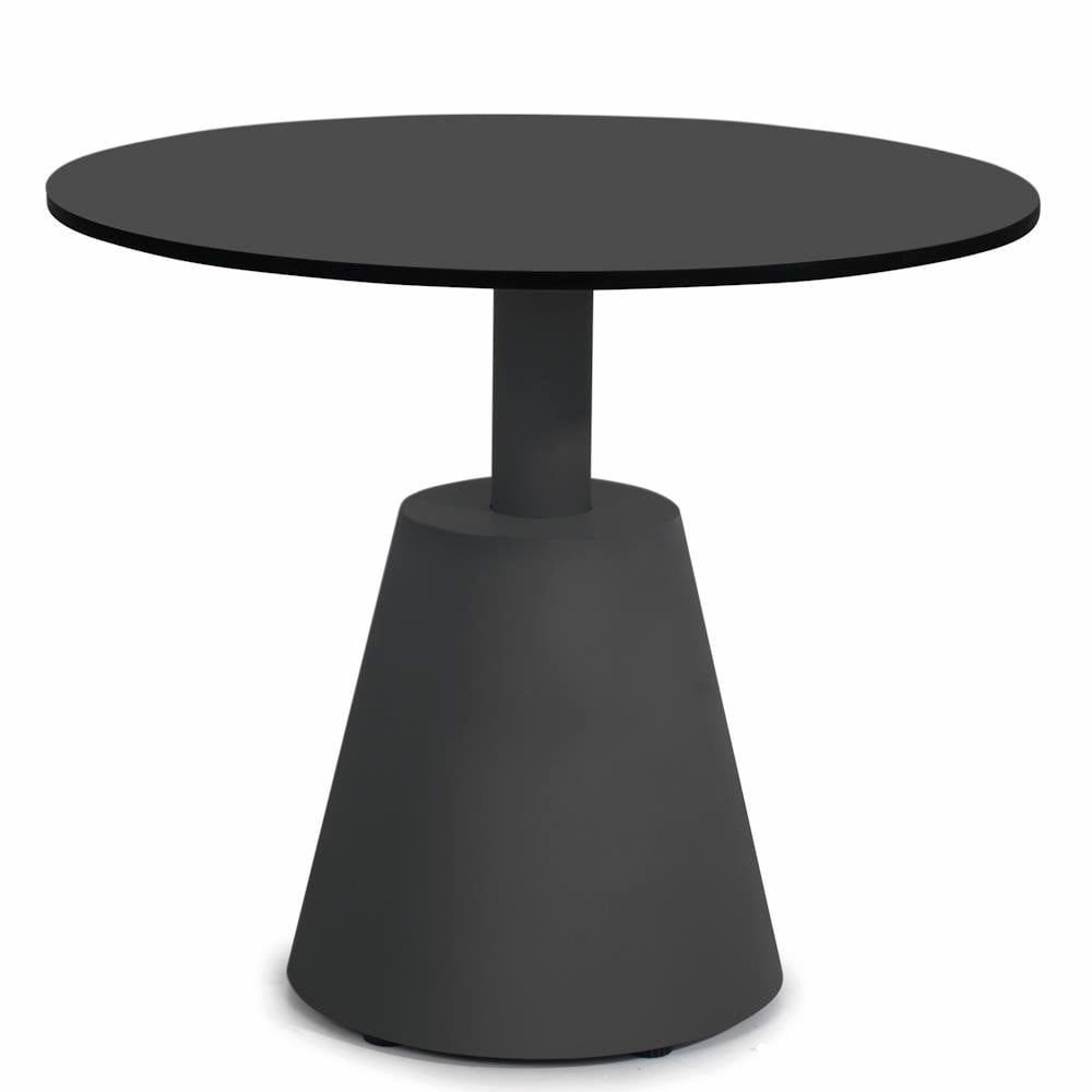 Papatya Roll Sehpa 222 - Compact Tabla & Metal Ayak Kafe Sehpası