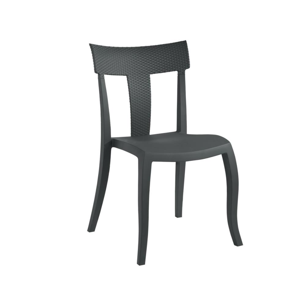 Papatya Toro-S Rattan Plastik Sandalye | Bahçe, Mutfak, Balkon Sandalyesi