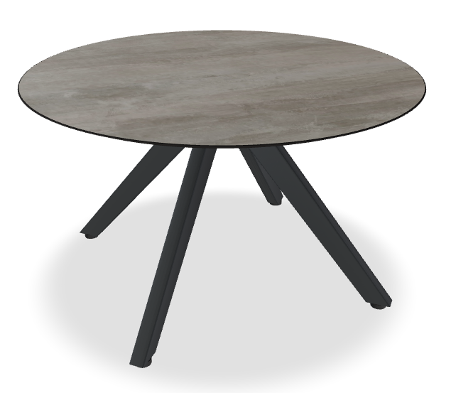 Papatya Tower Sehpa - Compact Tabla & Metal Ayak