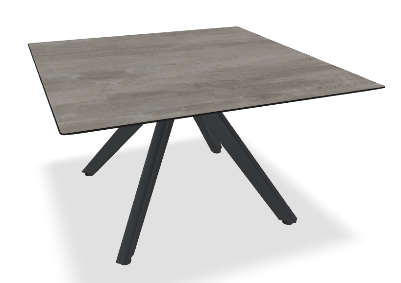 Papatya Tower Sehpa - Compact Tabla & Metal Ayak