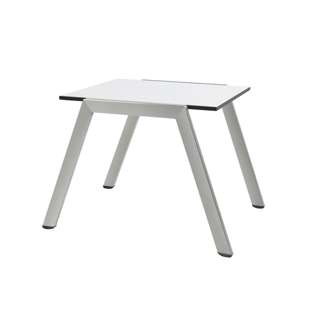 Papatya Zen Sehpa | Paslanmaz Ayak - Compact Tablalı Şezlong Sehpası