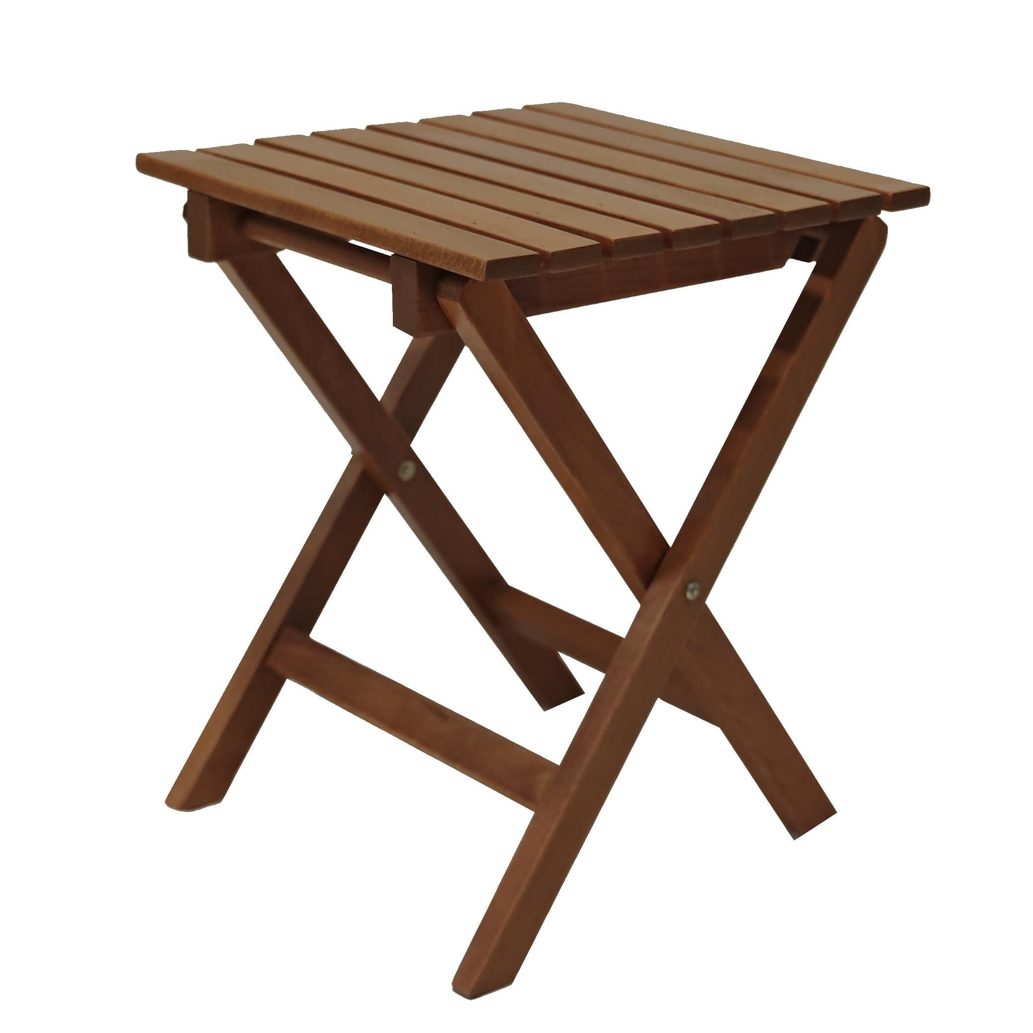 Paris Çay Set -2 Kişilik Katlanır Ahşap Tabure Takım, Ebat Seçimli