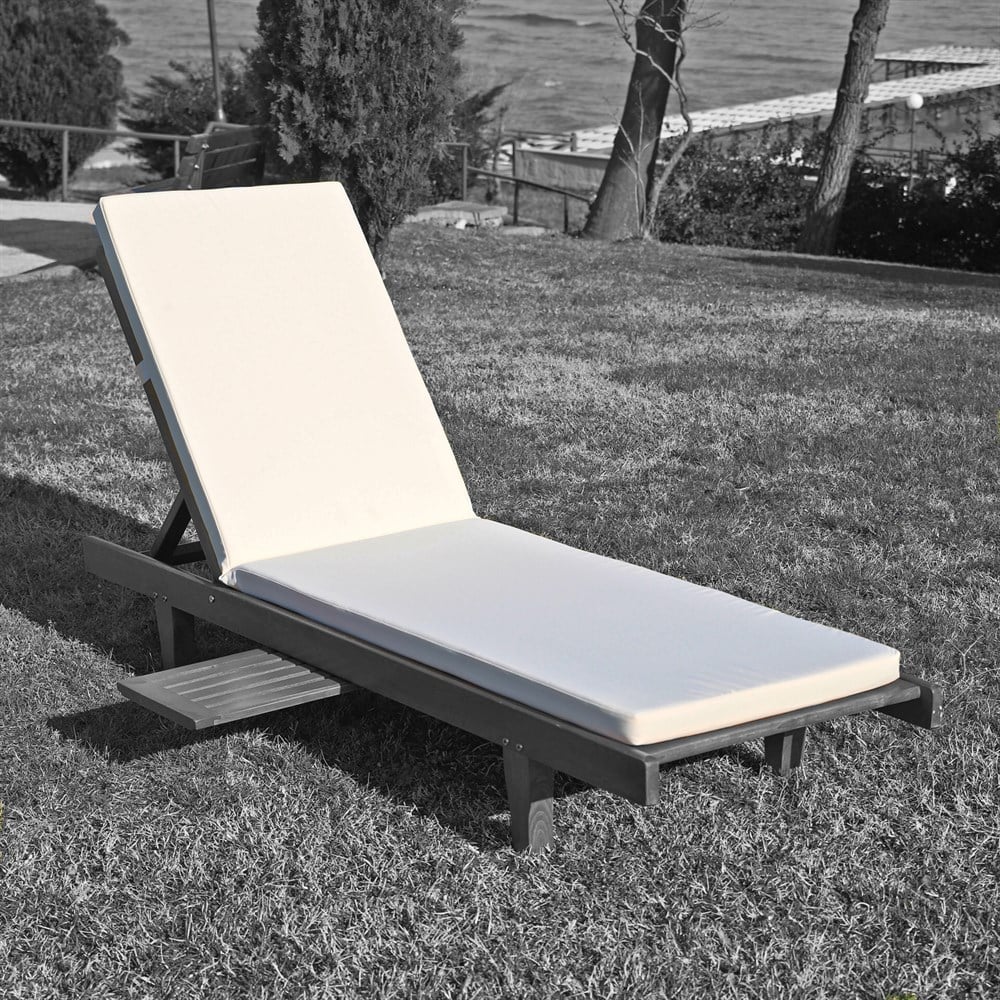 Riva Şezlong Minderi 187x54 cm - Akrilik Su İtici Kumaş, 1. Kalite Sünger