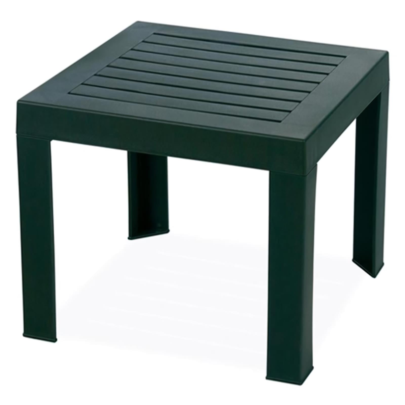 Papatya Suda Bahçe Balkon Şezlong Sehpası - 35x40 h:40 cm - Portatif Şezlong